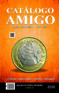 6º EDIÇÃO CATÁLOGO AMIGO 2026 (2em1) Moedas e Cédulas - TOP - O MAIS VENDIDO!