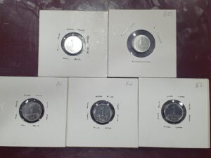 Moedas Sojinha 1 Centavo 1979/80/81/82/83