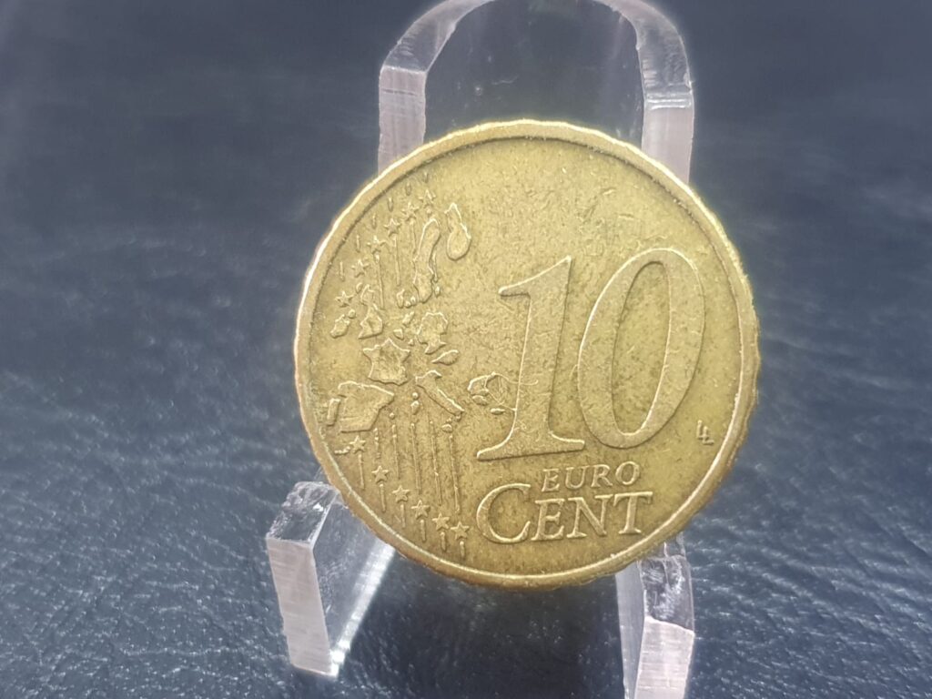 Moeda de 10 centavos de Euro (Portugal) – Catálogo Amigo