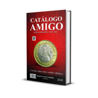 5º EDIÇÃO CATÁLOGO AMIGO 2024 (2em1) Moedas e Cédulas - TOP - O MAIS VENDIDO!